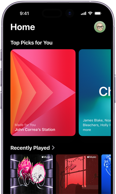 Ecrã Playlist Playground no iPhone, a mostrar uma playlist em branco