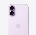 iPhone 17, taustapuoli, laventelinvärinen, Dual Fusion ‑kamerajärjestelmä vasemmassa yläkulmassa